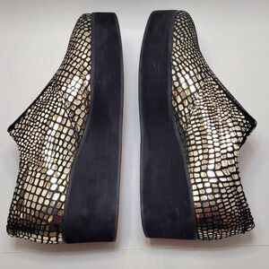 Surface To Air, leather, Gold Flatbush V2 loafers , size 38/ 7.5